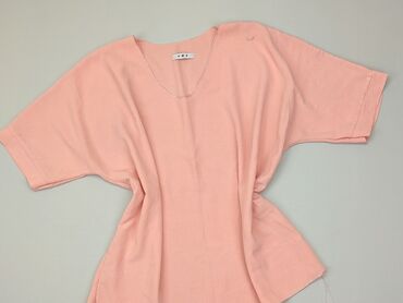 różowe bluzki damskie: Bluzka Damska, L, stan - Dobry