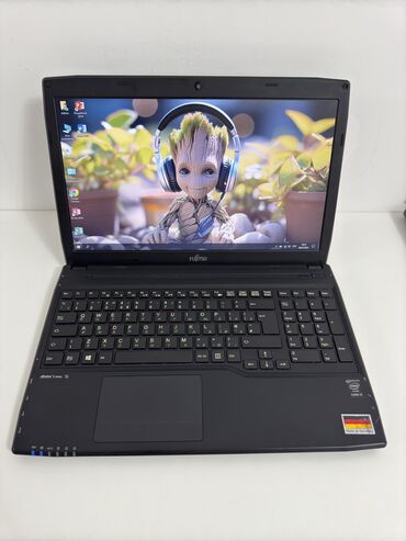 купить ноутбук core i7: Ноутбук, Fujitsu, 8 ГБ ОЗУ, Intel Core i3, 15.6 ", Б/у, Для работы, учебы, память HDD + SSD