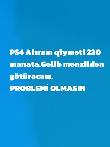домашний кинотеатр sony: Ps4 aliram problemi olmasın.Oyun önəmli deyil