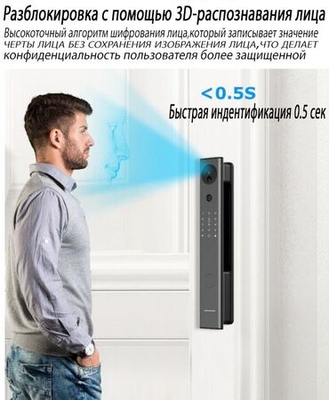 Дверные умные замки: 🔐 Умный замок премиум-класса с биометрией последнего поколения — 8