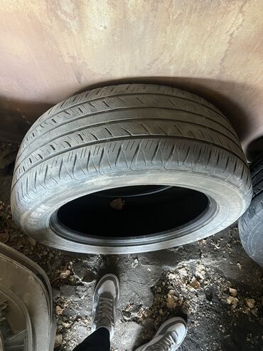 диски на виш: Шины 285 / 50 / R 20, Лето, Б/у, Пара, Внедорожные (АТ/МТ), Dunlop