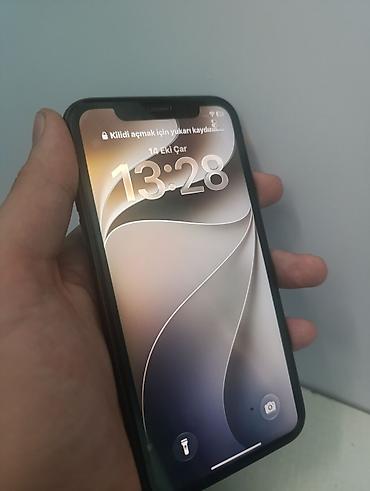 11mini iphone: IPhone 11, 128 GB, Jet Black, Zəmanət, Simsiz şarj, Face ID — 2