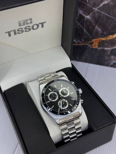 Кол сааттар: Классикалык сааттар саат, Tissot, Суу өткөрбөөчү, Асыл нуска, Эркектердики, Жаңы