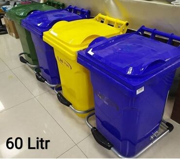 Tullantı qabları: Zibil qabı tezedir her ölcü var 20 litr 20 azn 40 litr 25 azn 50 litr — 1