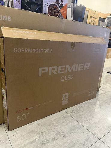 Premier QLED Smart TV – 50" Təzə upakopka təcili satılır 127 ekradı lalafo.az -da Premier QLED Smart TV – 50" Təzə upakopka təcili satılır 127 ekradı
