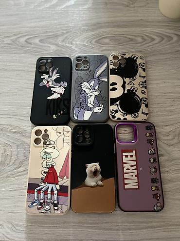 iph: Комплект дизайнерских чехлов для iPhone (6 штук). Айфон 12 про — 1