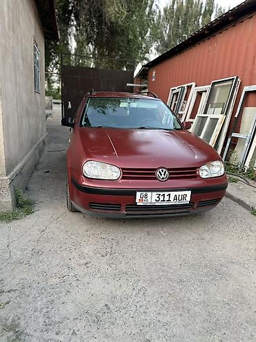 Унаа сатуу: Volkswagen Golf: 1999 г., 1.6 л, Кол менен иштөөчү, Бензин, Универсал — 1