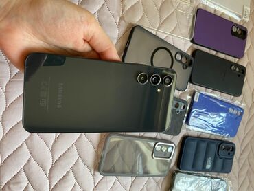 samsung c225: Samsung Galaxy A54 5G, 128 GB, rəng - Qara, Zəmanət, Sensor, Barmaq izi