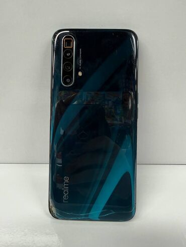 сколько стоит дешевый ноутбук: Realme X3 SuperZoom, Колдонулган, 128 ГБ, түсү - Жашыл, 2 SIM