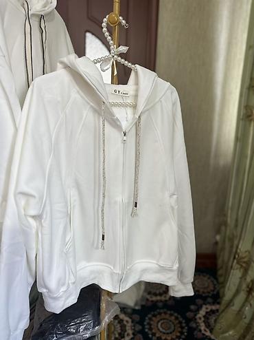 Толстовки, худи: Худи, Оверсайз, Новый, Все размеры — 5