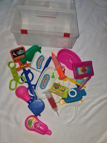 мешки для игрушек: Набор игрушек "юный доктор"