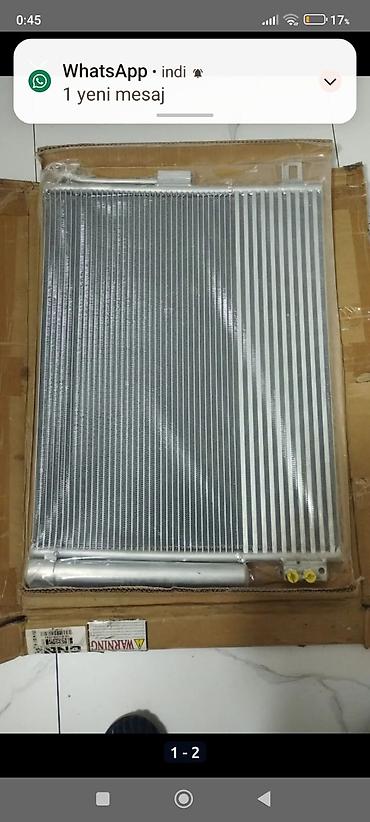 Mühərrik soyutma radiatorları: Məhsul paketi – müxtəlif kateqoriyalı əşyalar: - Streç/plastik bükmə — 2