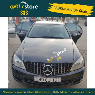 su radiatoru vaz: Mercedes W204 GTR radiator barmaqlığı . Yeni açılmış Nərimanov