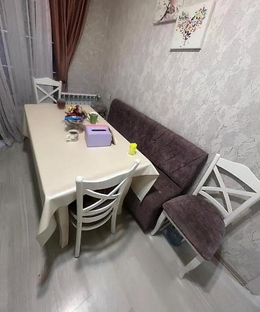 stolustu lampa: Ema. Mətbəx masa+divan desti 140₼Satilir. Ünvan: Mehdiabad. Ema🩶 — 1