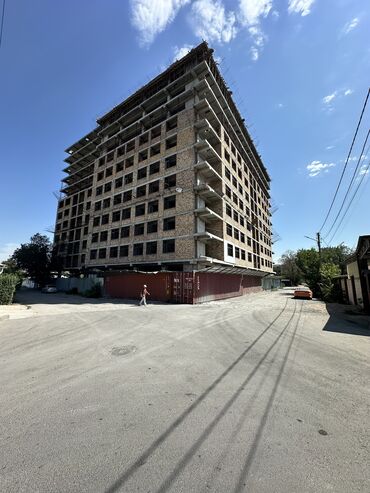 1к квартира бишкек: 1 комната, 47 м², Элитка, 2 этаж, ПСО (под самоотделку)