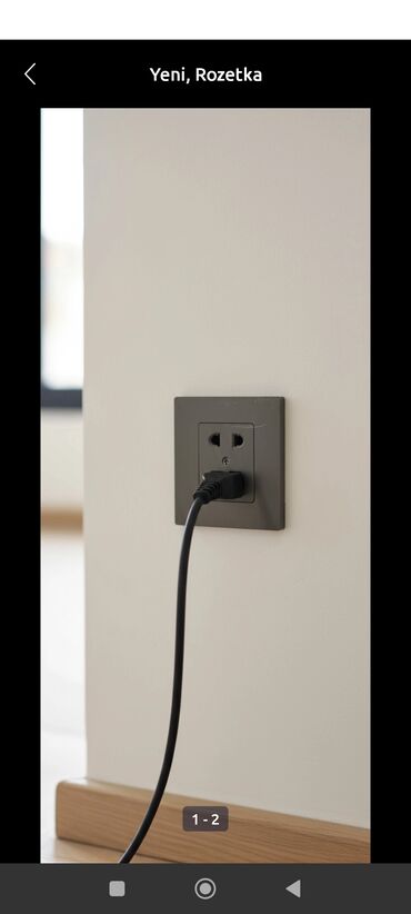 Elektrik işləri: Elektrik ustası – peşəkar elektrik işləri Təklif olunan xidmətlər: - — 4