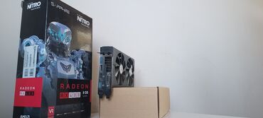 купить комплектующие для пк: Видеокарта, Б/у, AMD, Radeon RX, 8 ГБ, Для ПК