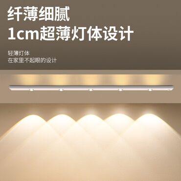 кухонные фартуки: Светодиодные беспроводные перезаряжаемые LED лампы с датчиком