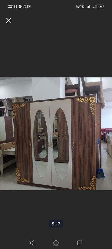 Dolablar: Yeni, Açılan, 4 qapılı Düz dolab, Dolab-asılqan, Türkiyə — 10