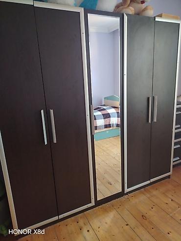korpu mebel: Oğlan və qız üçün, İşlənmiş, Təknəfərlik çarpayı, Dolab — 3