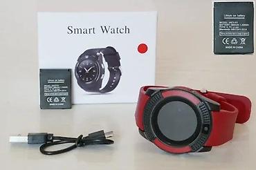 Smart satovi: SMART SAT V8 CRVENO-CRNI NOV PAMETNI SAT SMART WATCH AKCIJA | Cene — 2