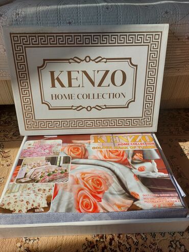 постельное белье kenzo китай отзывы: Комплект постельного белья премиального качества от бренда Kenzo! В