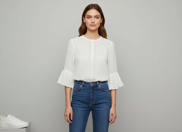 dopasowane bluzki: Vero Moda, Жіноча блуза, розмір L