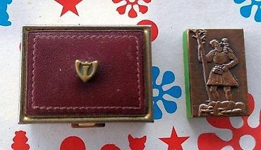 Ostali antikviteti: Vintage amulet Nanos gigantum humeris. Stara nemačka amulet : Nanos — 1