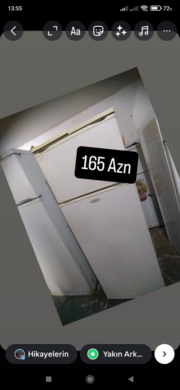 Soyuducular: Məişət soyuducuları 1) Tək qapılı soyuducu - Rəng: ağ, bej detallarla -da lalafo.az — 7 Soyuducular: Məişət soyuducuları 1) Tək qapılı soyuducu - Rəng: ağ, bej detallarla — 7