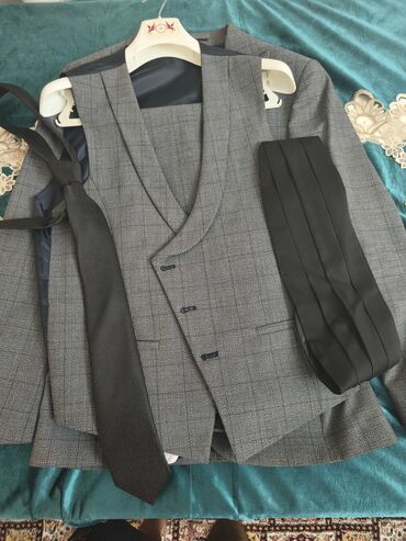 Kostyumlar: Kostyum, Demisezon, Zara, XL, rəng - Boz — 9
