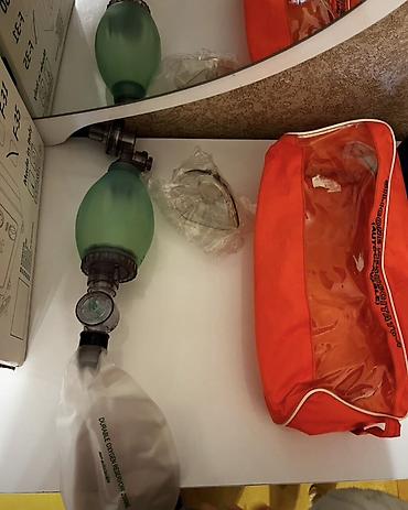 Manual reanimator (ambu bag) dəsti - Silikon manual ventilasiya — 1