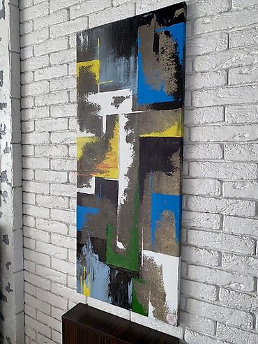 Картины: Картина на холсте, акрил - Ручная работа на натянутом подрамнике - — 12