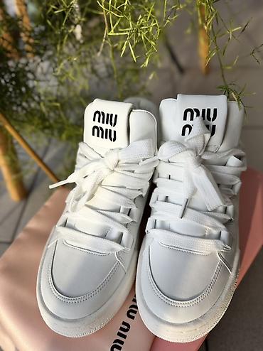 nike react: Кроссовки, 38, Miu Miu, Новый, цвет - Белый, Самовывоз — 3