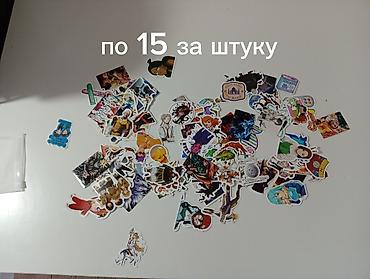 3д стикеры: Набор стикеров с аниме- и игровыми персонажами. В ассортименте — 1