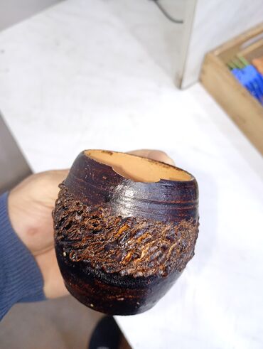 Digər dəstlər və servizlər: Keramik içki çəlləyi dəsti 4 litr maye tutumlu çaxır çəlləyi.8 badəli — 4