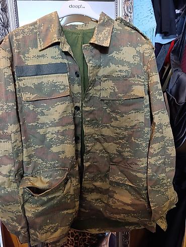 polis yay geyim formasi: Məhsul: Hərbi üslub geyim dəsti Tərkib: - Kamuflyaj naxışlı üst — 1