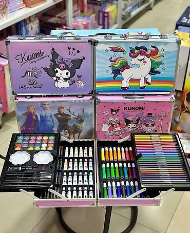 киса: 🎨✨ Большой Художественный набор для творчества! в металлическом — 3