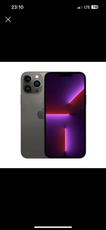 кулер ош: IPhone 13 Pro, Б/у, 256 ГБ, Black Titanium, Зарядное устройство, 90 %