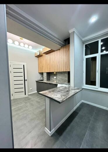 квартира в районе политеха: 1 бөлмө, 38 кв. м, Элитка, 3 кабат, Евроремонт