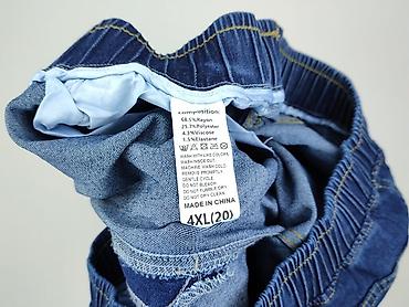 wysoki stan: Jeansy damskie, rozmiar 4XL — 6