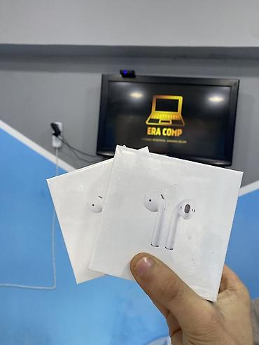 Qulaqcıqlar: Yeni Simsiz (Bluetooth) Qulaqcıqlar, Apple, rəng - Ağ — 1