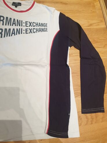 crno beli tech fleece: ARMANI EXCHANGE muska dux majica dugih rukava, za muskarce I