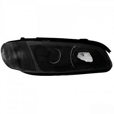 CRNI CLEAR GLASS FAROVI OPEL OMEGA B (9) | Crni tuning sportski