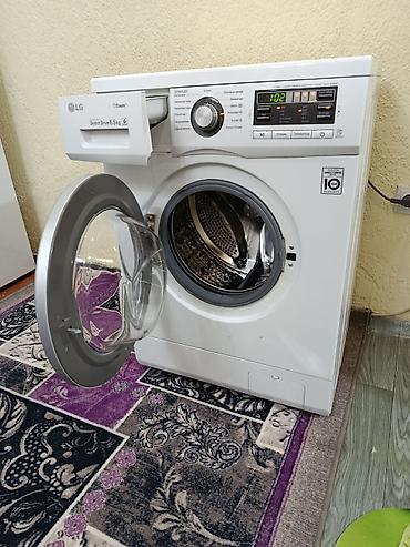 купить айфон 5 с: Продаю стиральные машины в Бишкеке. LG, INWERTER, на 6,5 кг, прямой — 8