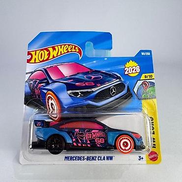 pultlu masin 07: Hot Wheels Mercedes-Benz CLA HW – kolleksiya üçün miqyaslı model — 1