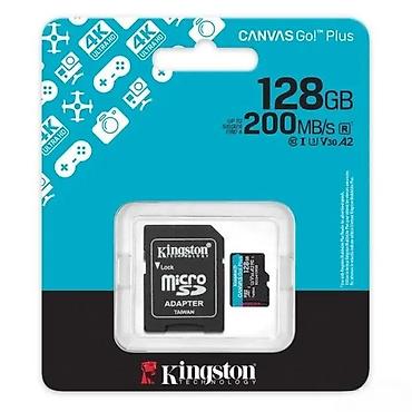 Memorijske kartice za kamere: Kingston Canvas Go! Plus microSDXC 128GB sa SD adapterom - Kapacitet na lalafo.rs — 1 Memorijske kartice za kamere: Kingston Canvas Go! Plus microSDXC 128GB sa SD adapterom - Kapacitet — 1