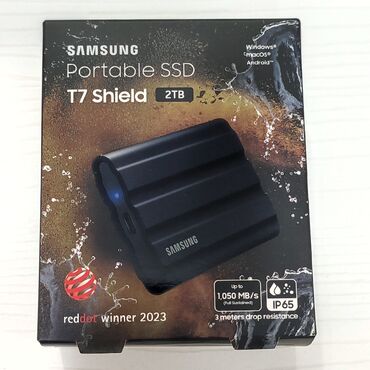 внешний ssd диск: Накопитель, Новый, Samsung, SSD, 2 ТБ
