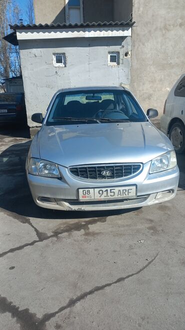 Hyundai: Hyundai Accent: 2001 г., 1.5 л, Автомат, Бензин, Седан