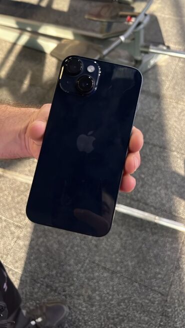 Apple iPhone: IPhone 14, 128 GB, Deep Purple, Zəmanət, Barmaq izi, Simsiz şarj