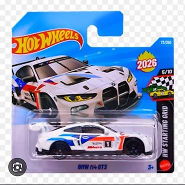 Модели автомобилей: Коллекционная машинка Hot Wheels — BMW M4 GT3 - Серия: HW Starting — 1